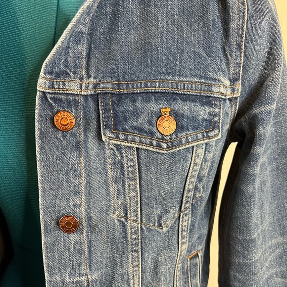 Madewell Classic Jean Jacket Womens Medium Denim Blue Layering - Picture 5 of 5